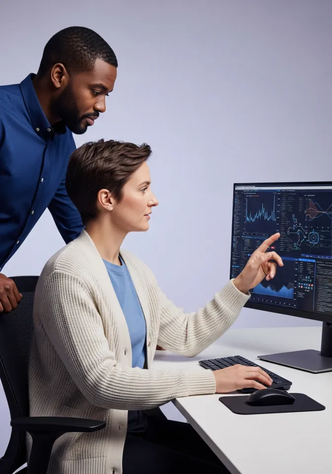 Analytics-Team bei der Arbeit